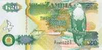 Zambia 20 Kwacha`s 1992 Year Issue UNC - Sambia