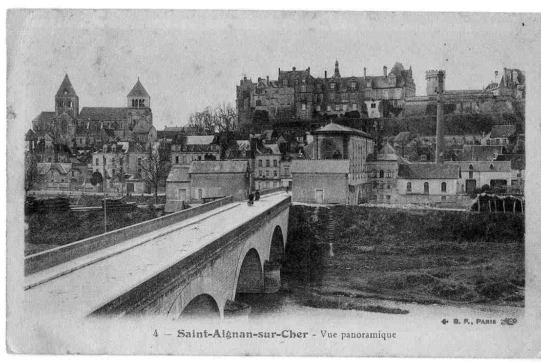 Cpa  Saint-Aignan . Vue Panoramique. - Saint Aignan