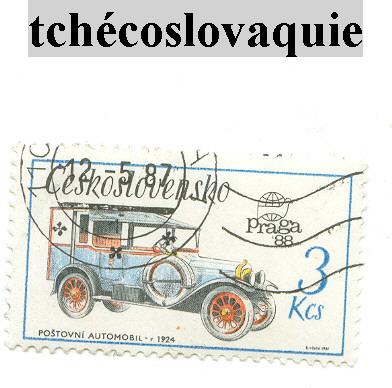 Timbre De Tchécoslovaquie - Altri & Non Classificati