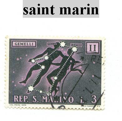 Timbre Du Saint Marin - Altri & Non Classificati