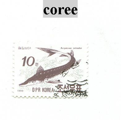 Timbre De Coree - Corée (...-1945)