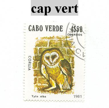 Timbre Du Cap Vert - Cap Vert