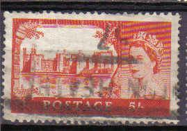 Grande-Bretagne Great Britain Chateau Castle 5/ SG 537 Obl - Other & Unclassified