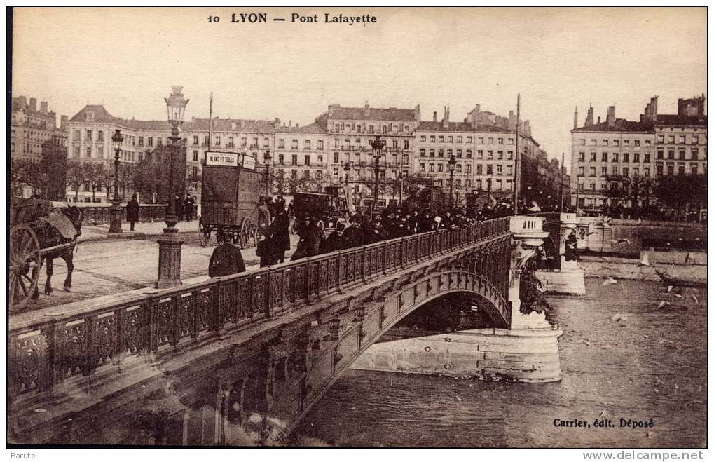 LYON 2 - Le Pont Lafayette - Lyon 2