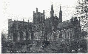 C004-CHESTER, Cathédral From The South East - Chester