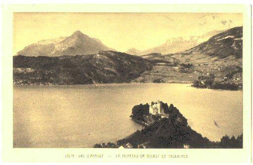 74 - Le Lac D´Annecy- Le Chateau De Duingt Et Talloires - 1941 - Ed. Vernay - Talloires