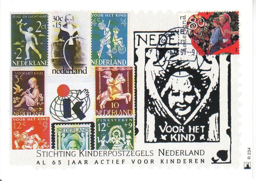 Netherlands 1991 Max Card Playing Children Bicycle Fiets - Vélo