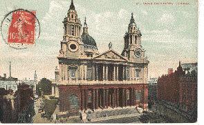 C038-LONDON, St Pauls Cathedral - St. Paul's Cathedral