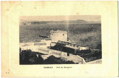 83 - Tamaris - Fort De Balaguier - Voyagé En 1914 - Ed. FF. - Tamaris