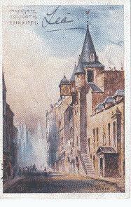 Canongate, Tolbooth, EDIMBOURG, Dessin Signé Blair - Midlothian/ Edinburgh