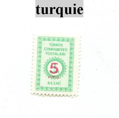 Timbre De Turquie - Other & Unclassified