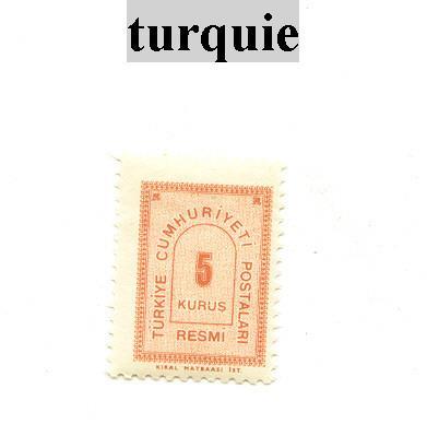 Timbre De Turquie - Andere & Zonder Classificatie