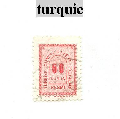 Timbre De Turquie - Other & Unclassified