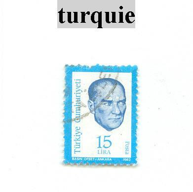 Timbre De Turquie - Andere & Zonder Classificatie