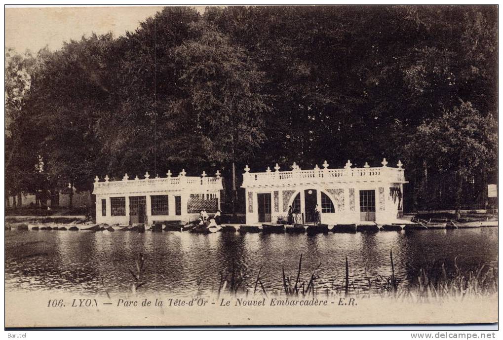 LYON 6 - Parc De La Tête D´Or. Le Nouvel Embarcadère - Lyon 6