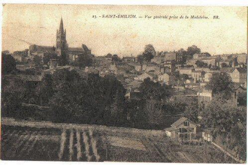 33 - Saint-Emilion - Vue Générale Prise De La Madeleine - 1930 - Ed. BR - Saint-Emilion