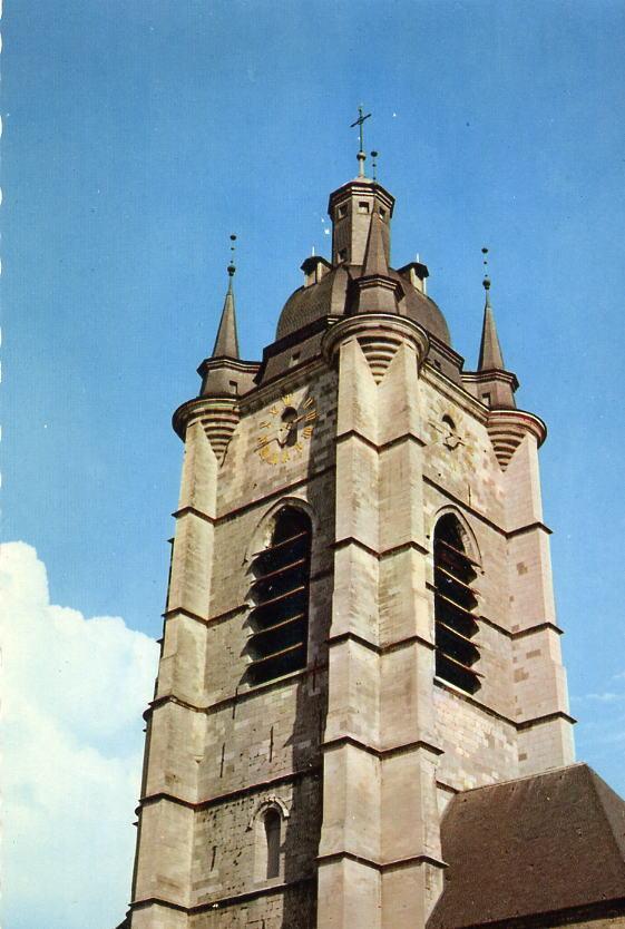 AVESNES S/HELPE  (Nord)    -    La Collégiale Saint-Nicolas    -    (des Années 70) - Avesnes Sur Helpe