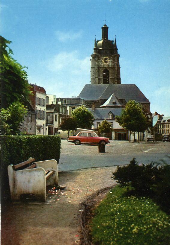 AVESNES-sur-HELPE  (Nord)    -    Le Square De La Madeleine   -    (des Années 70/80) - Avesnes Sur Helpe
