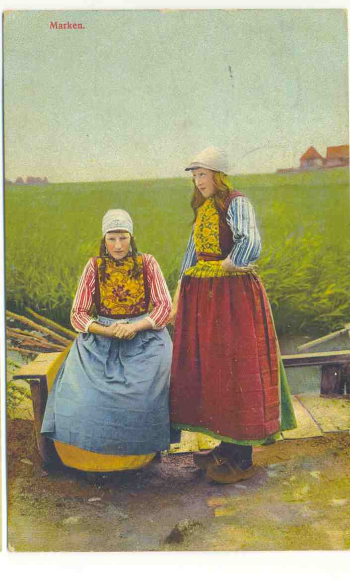 Marken, 1911 , Ocb Nr 56 , Stempel Zie Scans (d3 - 71) - Marken