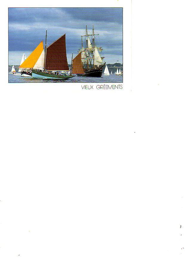 CPSM VIEUX GREEMENTS - Segelboote