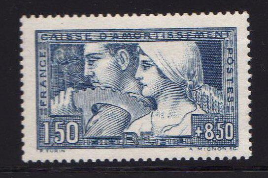 LIQUIDE  MOINS DE 40%  DE LA COTE :N°252b LE TRAVAIL TYPE III  NEUF SANS CHARNIERE Xx TTB, NMH, SIN CHARNELA - 1927-31 Cassa Di Ammortamento