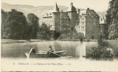 No 8 Vizille Le Chateau Et La Pièce D´eau - Vizille
