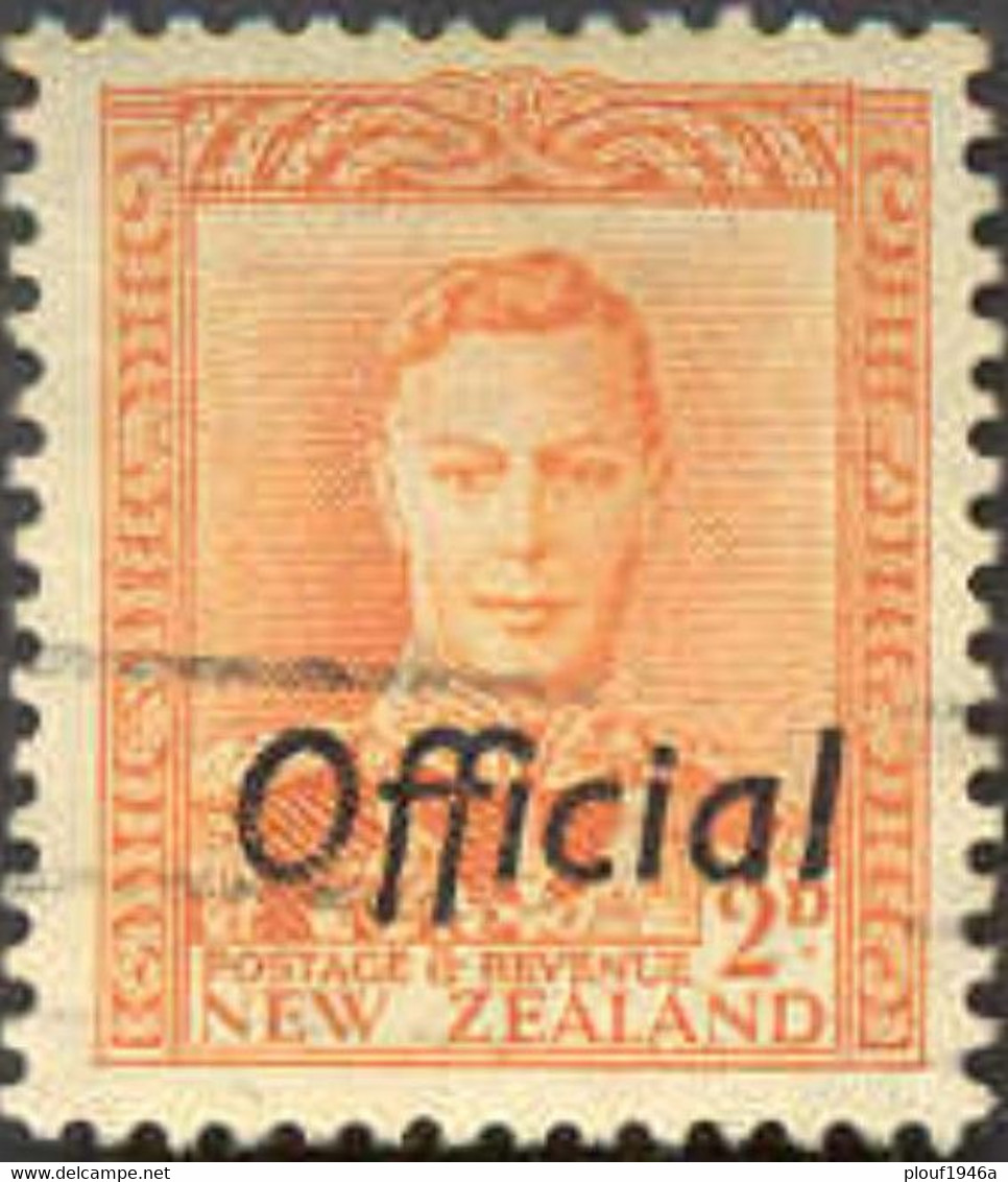 Pays : 362,1 (Nouvelle-Zélande : Dominion Britannique) Yvert Et Tellier N° : S 100 (o) - Officials