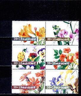 Pays-Bas  2003 - Fleurs 6v.  Neufs**(d) - Unused Stamps