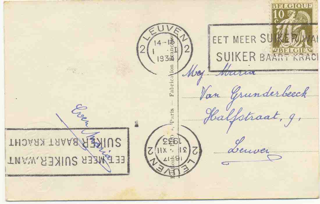 1933 , Ocb Nr 337 , Dubbele Stempels Zie Scans (d3 - 198) - Sonstige & Ohne Zuordnung