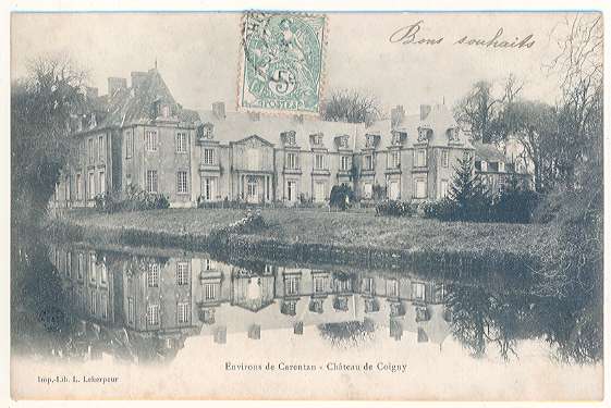 Environs De CARENTAN - Château De Coigny Précurseur - Carentan