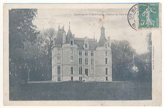 Environs De CARENTAN Château De L'isle-Marie - Carentan
