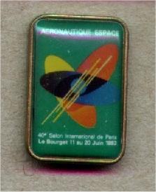 PIN'S SALON AERONAUTIQUE ESPACE LE BOURGET (4680) - Luftfahrt