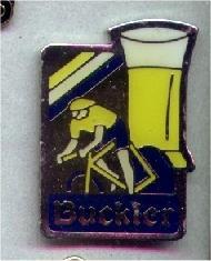 PIN'S BIERE BUCKLER ET CYCLISME (4607) - Cycling