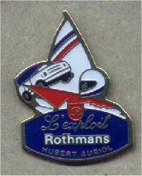 PIN'S ROTHMANS VINCENT AURIOL (4655) - Rallye