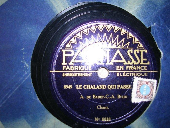J. TRANCHANT - C. A. BIXIO - A. DE BADET. - 78 Rpm - Gramophone Records
