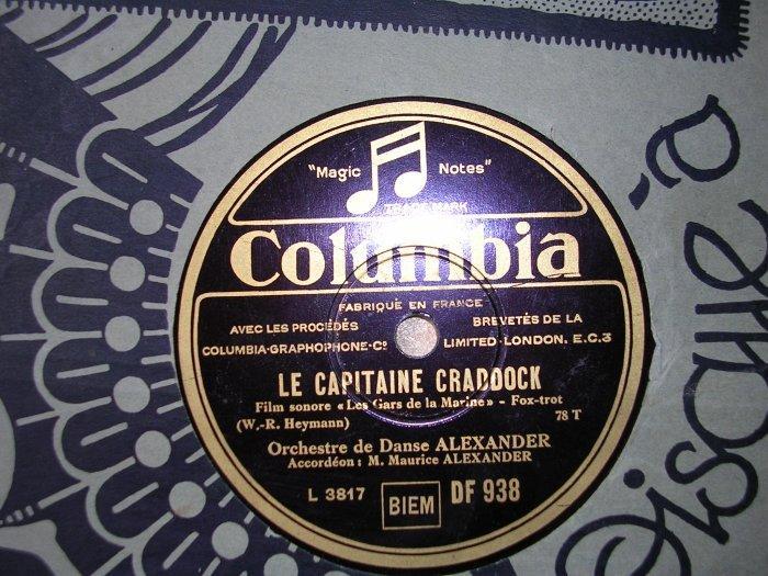 Maurice ALEXANDER Accordéon Et Son Orchestre De Danse. - 78 T - Disques Pour Gramophone