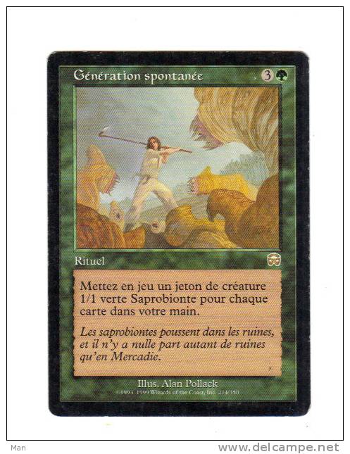 Generation Spontanee        Masque De Mercadia - Green Cards