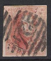 Belgie OCB 12 (0) - 1858-1862 Médaillons (9/12)