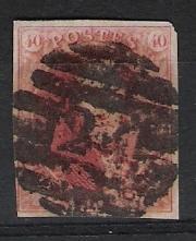 Belgie OCB 12 (0) - 1858-1862 Medallones (9/12)