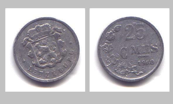 25 CTS 1960 - Luxembourg