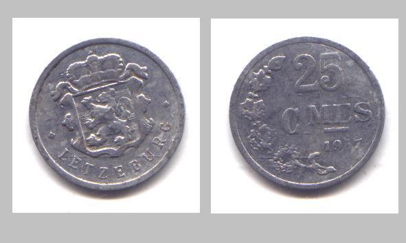 25 CTS 1957 - Luxemburgo