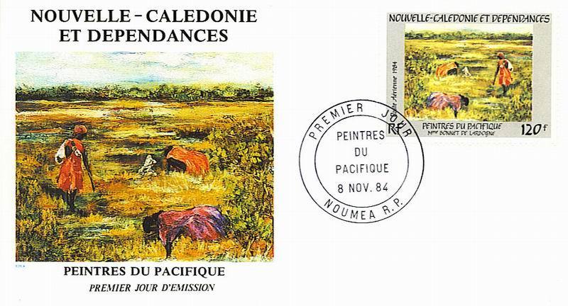 Nouvelle Calédonie : FDC Peintres Du Pacifique Noumea 08-11-1984. Superbe ! - Impressionisme