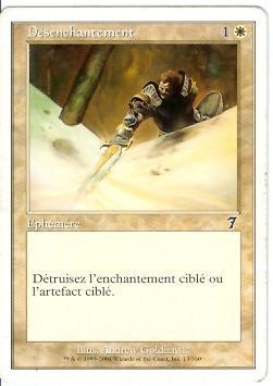 Desenchantement         Septieme Edition - Cartes Blanches