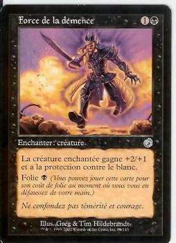 Forces De La Demence       Tourment - Cartes Noires