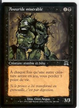 Anouride Miserable             Carnage - Cartes Noires