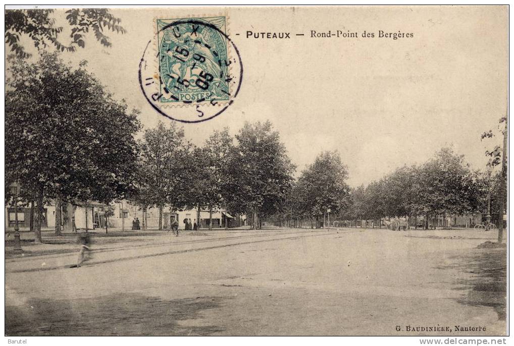 PUTEAUX - Rond-Point Des Bergères - Puteaux
