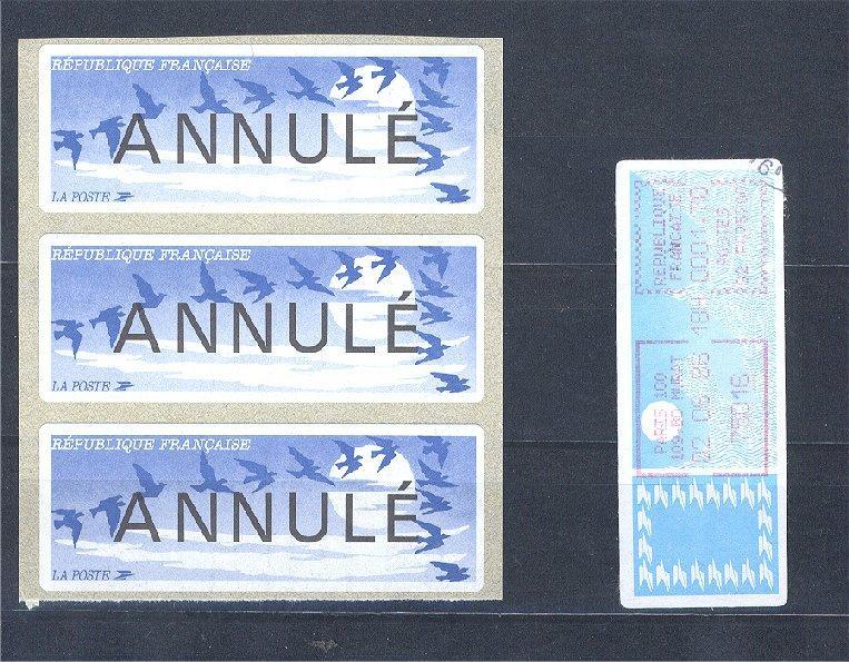 DISTRIBUTOR STAMPS SPECIALITIES: "ANNULÉ" - Specimen