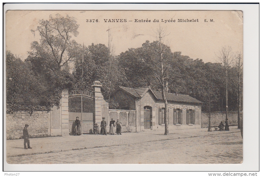 VANVES, Entrée Du Lycée Michelet - Vanves