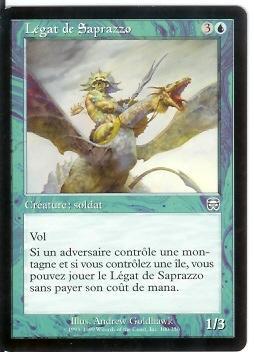 Legat De Saprazzo      Masque De Mercadia - Cartes Bleues