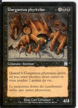 Gargantua Phyrexian      Apocalypse - Zwarte Kaarten